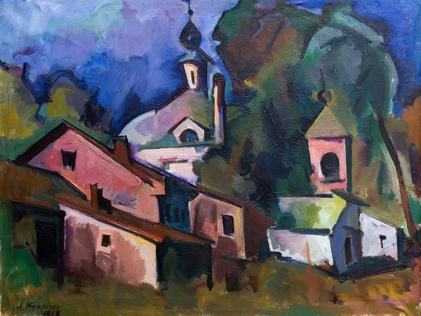 Роберт Фальк. Старая Руза. 1913