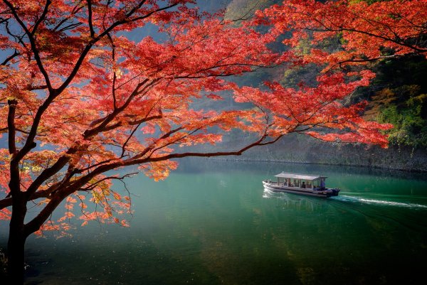 Киото Япония осень