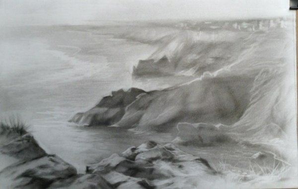 Живопись сухой кистью