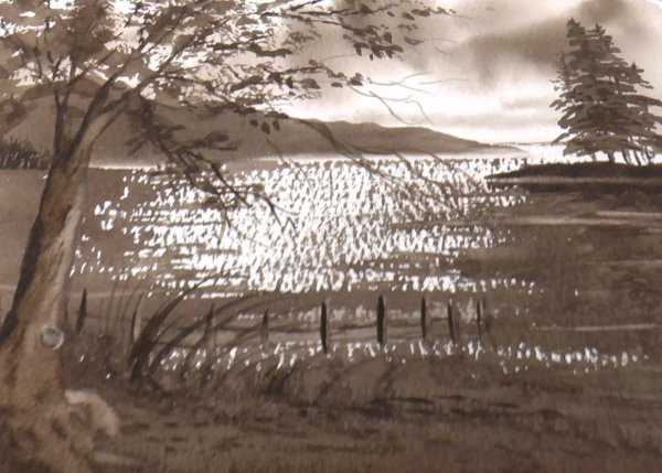 Акварельные пейзажи Николая Михайлина