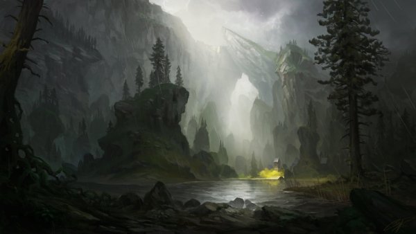 Горы фэнтези