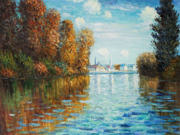 Клод Моне осень