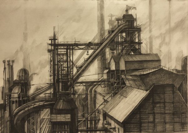 Куприн Индустриальный пейзаж