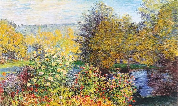 Клод Моне осень