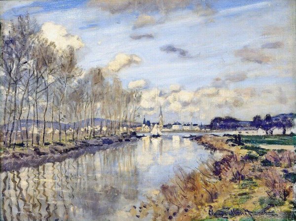 Клод Моне дерево