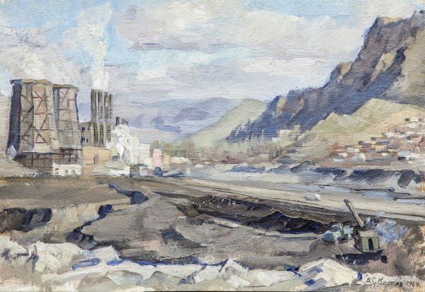 Пейзаж Самохвалов Индустриальный