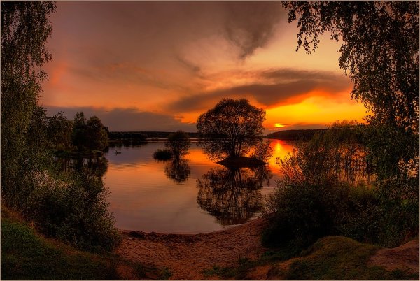 Озеро Комо закат