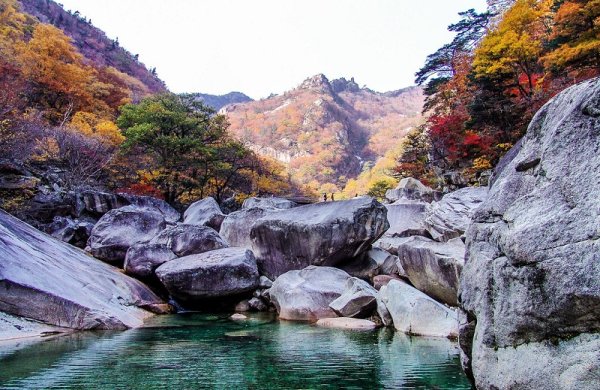 Горы Кымгансан Северная Корея