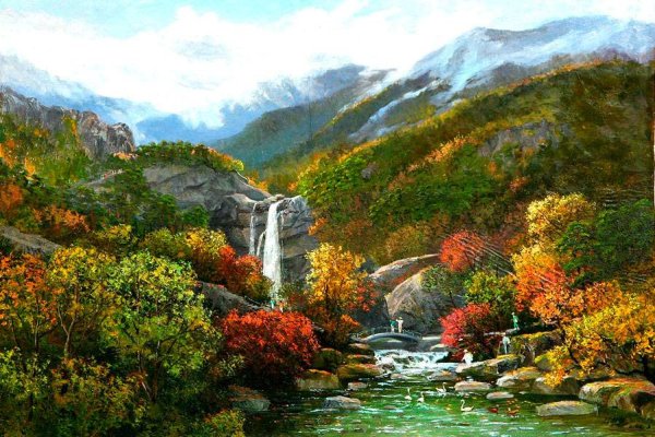 Корейский художник Kang Jung