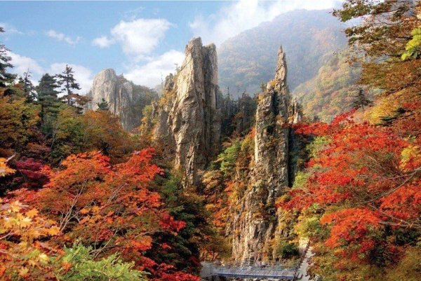 Горы Кымгансан Северная Корея