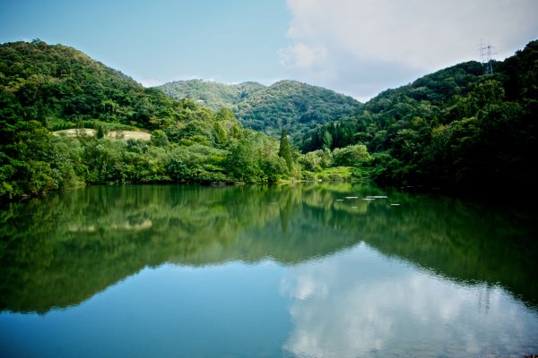 Озеро в Корее