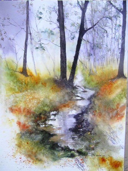 Sterling Edwards. Watercolour. Художник