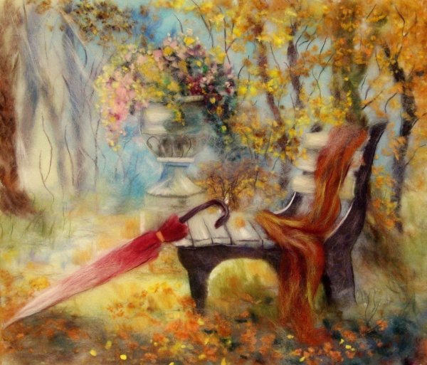 Шерстяные пейзажи