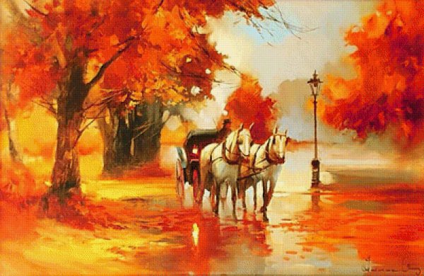 Осень в карете