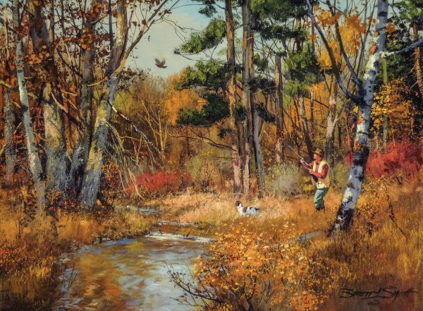 Осенние охотничьи пейзажи