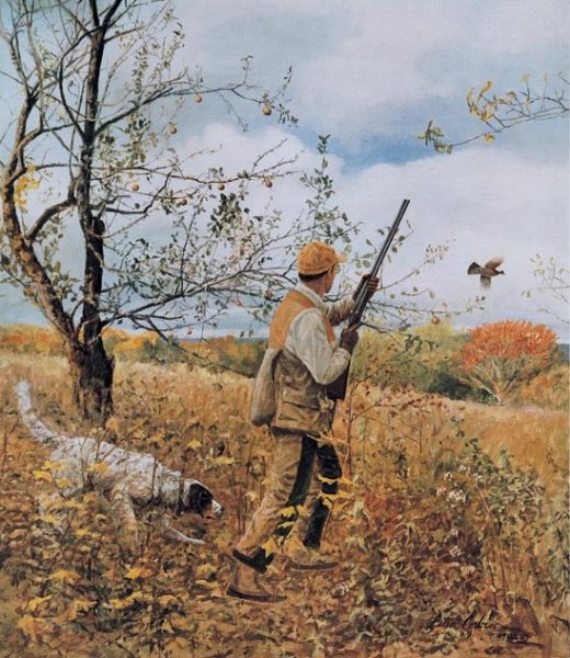 Левитан на охоте