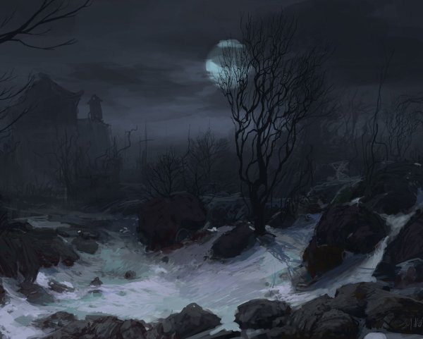 Зловещий пейзаж