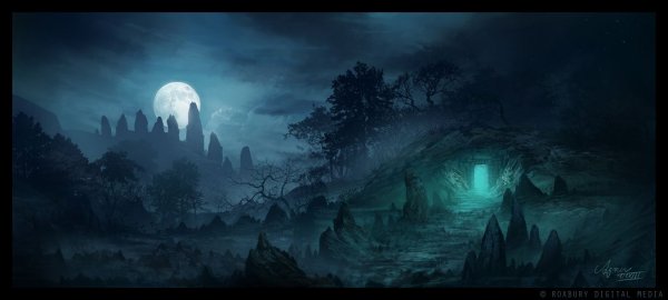 Мрачный фэнтези мир