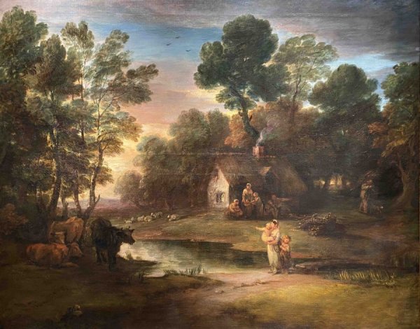 Томас Гейнсборо пейзаж в Саффолке