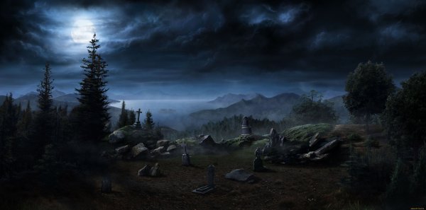 Темное фэнтези природа