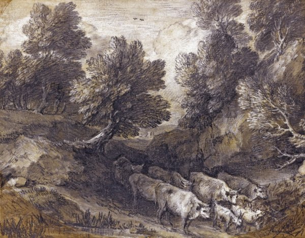 Томас Гейнсборо Корнардский лес 1748