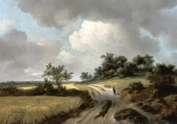 Пейзаж в Саффолке 1746-1750