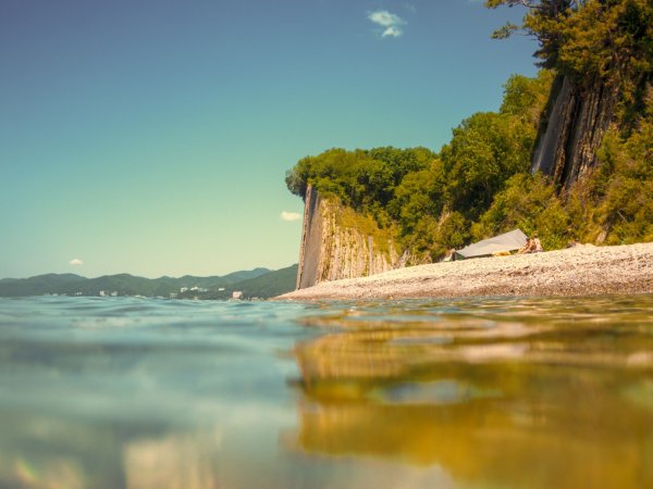 Геленджик скала Киселева