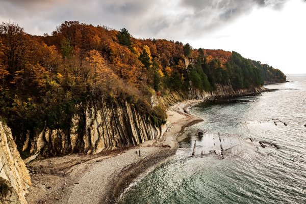 Море скала Киселева