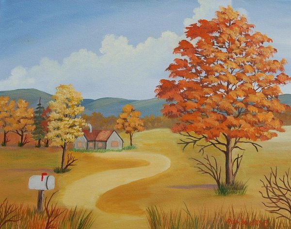 Рисунок осень