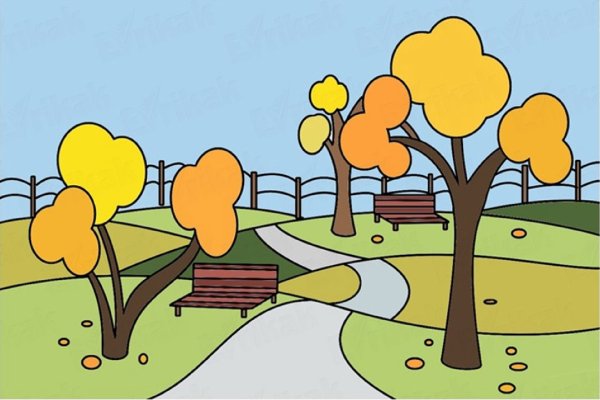 Рисунок осень