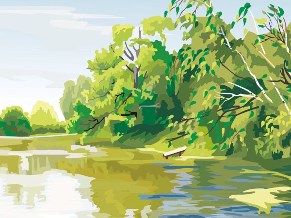 Пейзаж рисунок