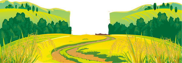 Мультяшный пейзаж вектор