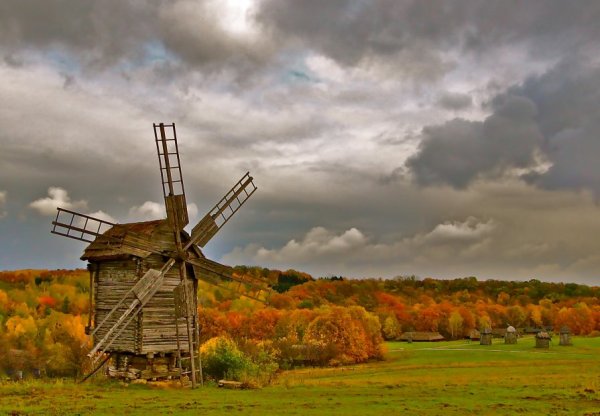 «Осень. Мельница. Плес», 1888г.