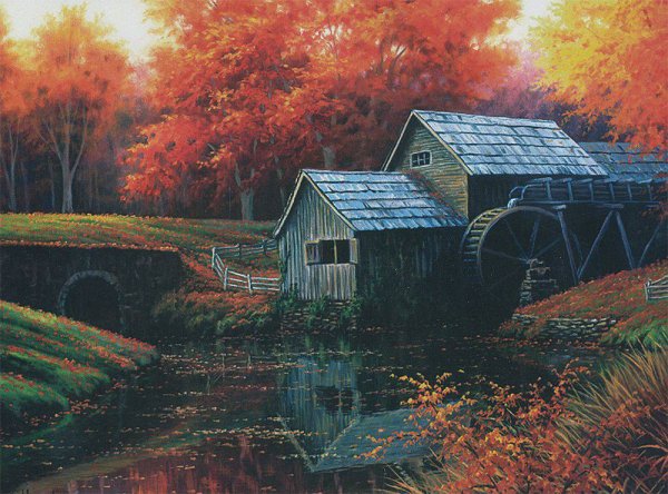 Лукас осенняя мельница