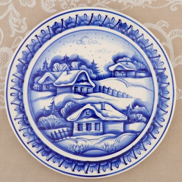 Гжель росписи Зинаиды Голубевой