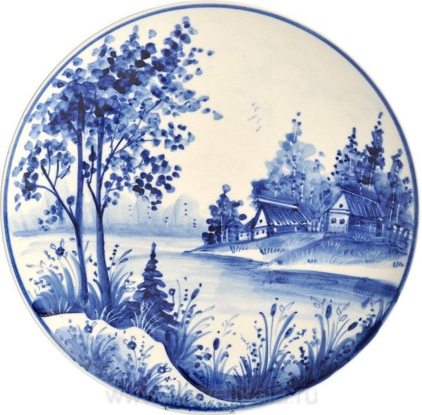 Тарелка суповая Дубок (диаметр 240мм)