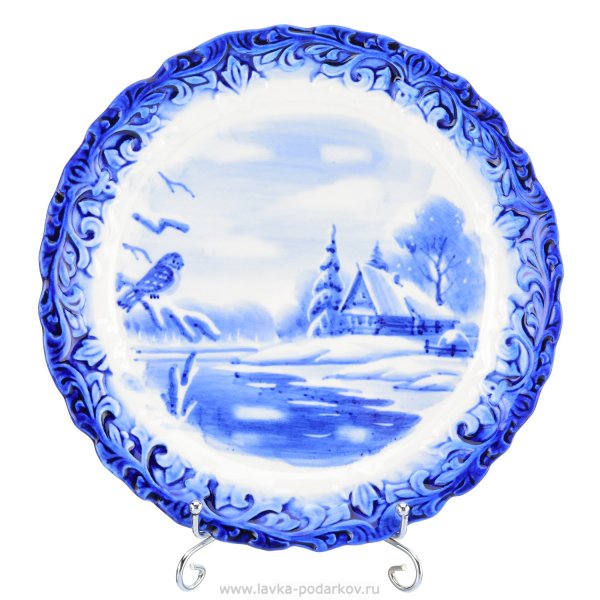 Церковь в стиле Гжель