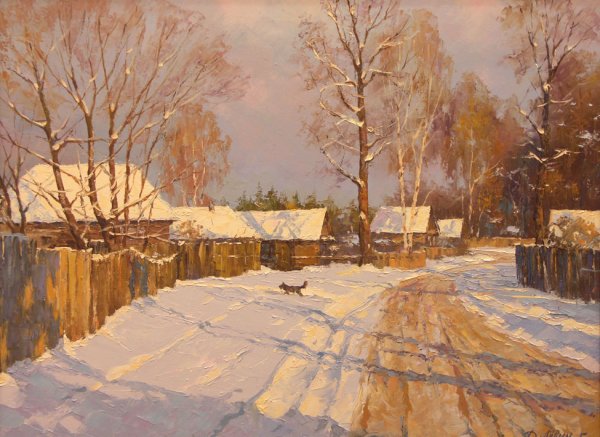 Юон художник мартовское солнце