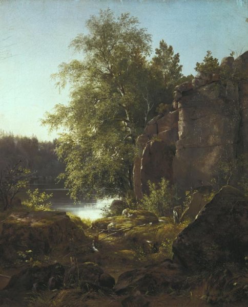 Шишкин Иван Иванович вид на острове Валааме