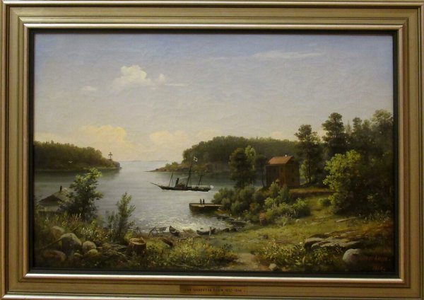 Вид на острове Валааме Шишкин