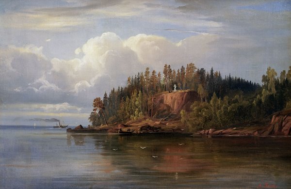 Александр гине художник Валаам