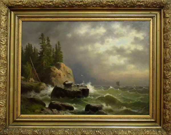 Вид на Валааме" (ущелье Валаама) Шишкин