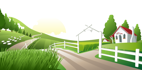 Ландшафт вектор