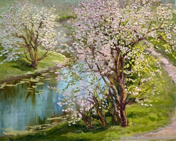 Аполлинарий Васнецов ветка яблони