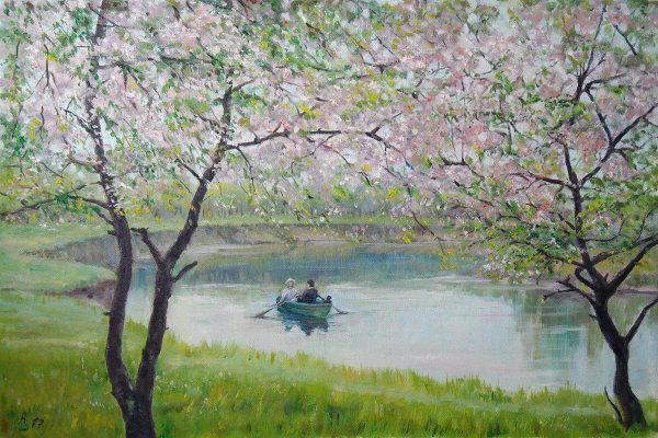 Яблоневый сад Импрессионисты