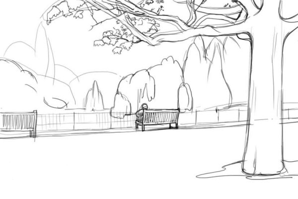 Картины карандашом природа