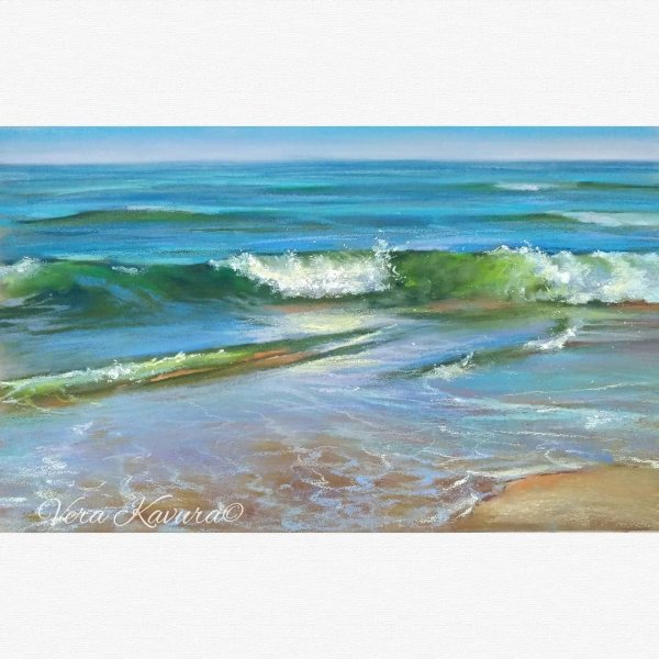 Вера Кавура картины море