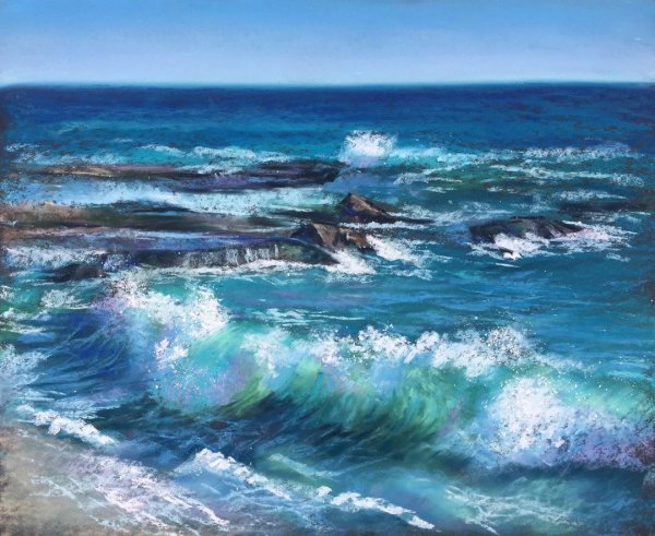 Марина Юкиш сухая пастель