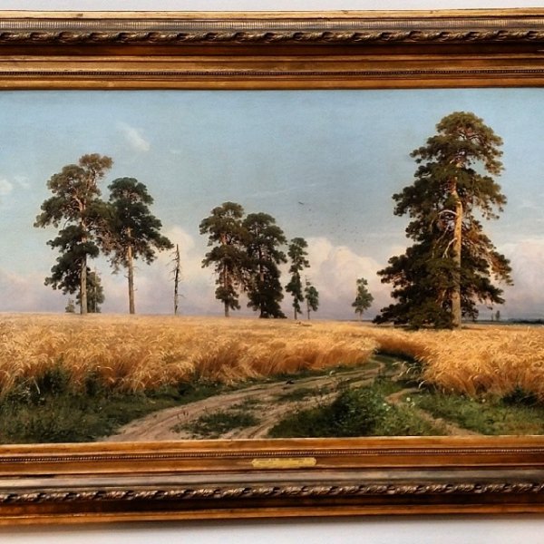 Картина Ивана Шишкина рожь
