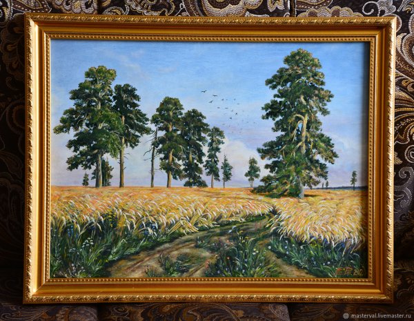 Рожь. И. Шишкин. 1878